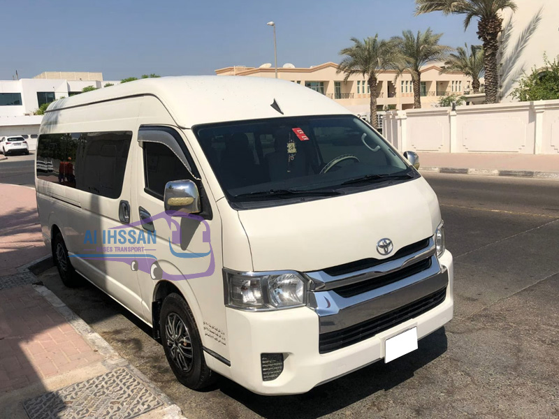 14 seater bus for rent Ajman