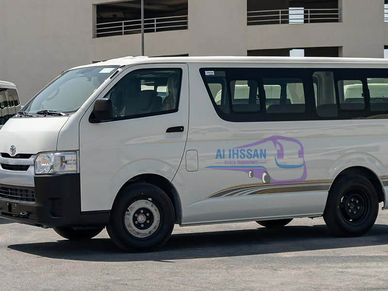 15 seater bus for rent Ajman
