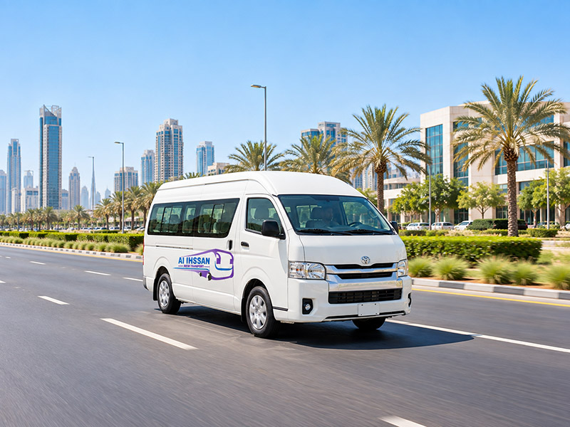 10 Seater Van Rear Luggage Boot Capacity for Airport Transfers