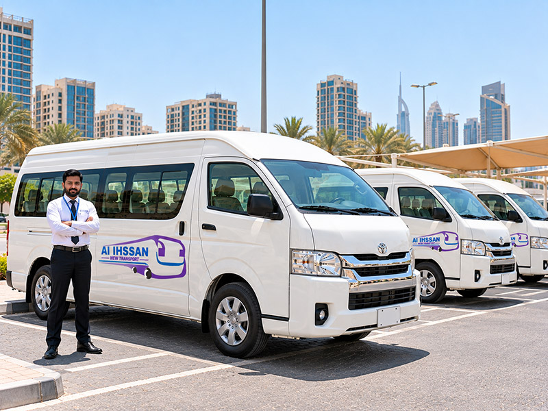 12 Seater Bus for Rent Dubai