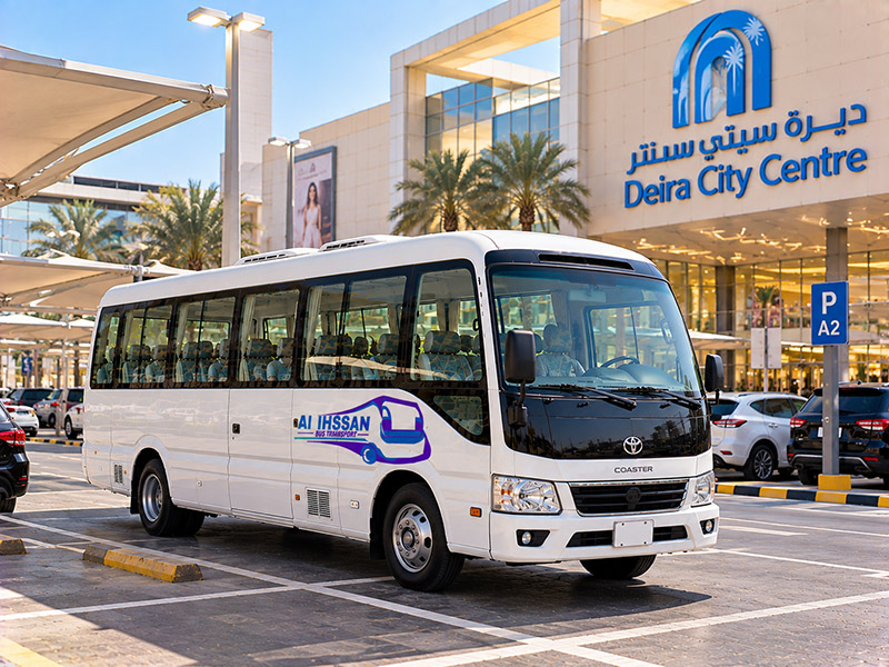 22 seater coaster bus available for hire with a driver