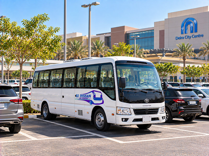 22 seater coaster bus available for hire with a driver