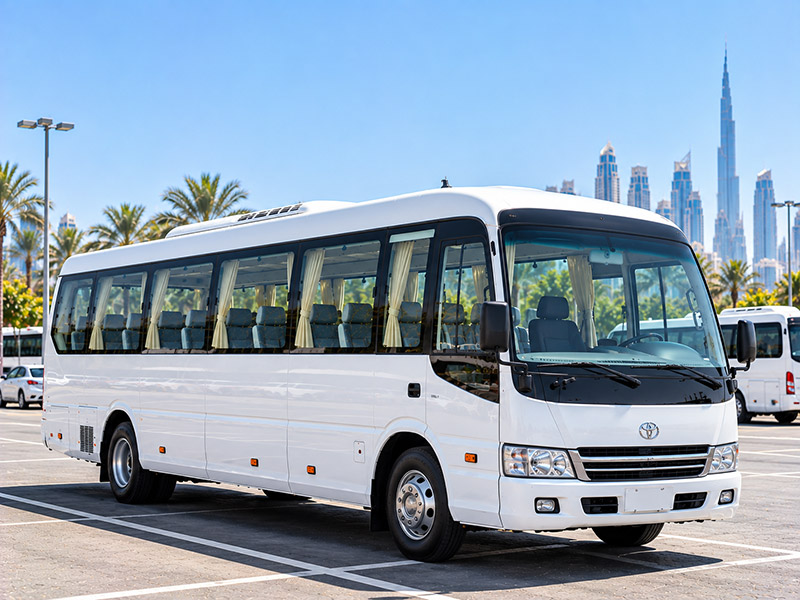 30 to 34 Seater Bus for Rent UAE