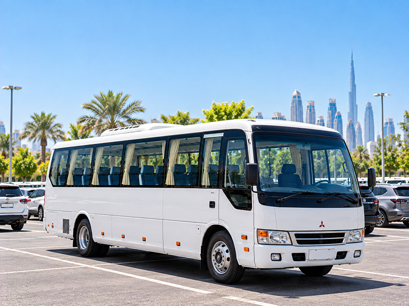 34 Seater Bus Rental Dubai & Sharjah