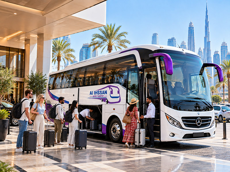 35 seater luxury bus available for hire with a driver