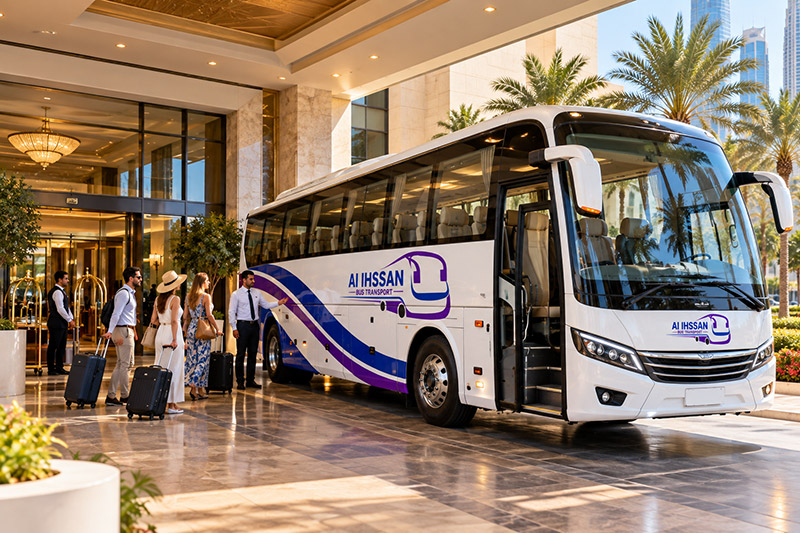 50-55 Seater Luxury Coach Rental Dubai