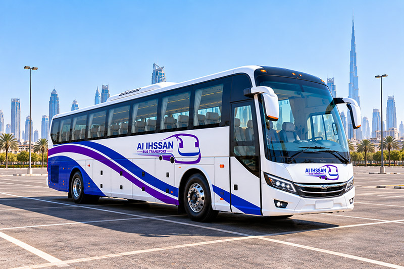 50 seater luxury coach for executive groups in Dubai