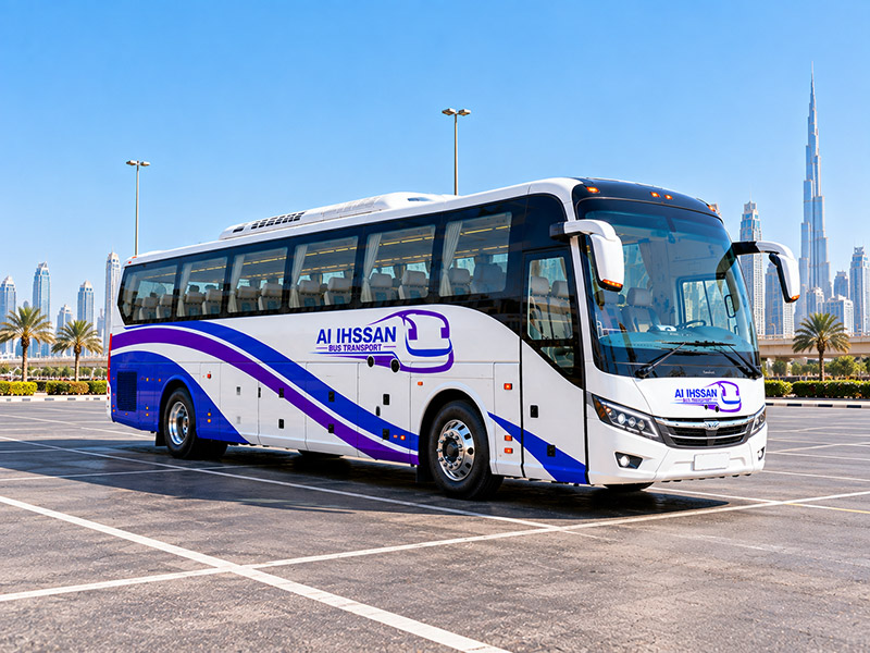 60-80 Seater AC Bus Rental UAE
