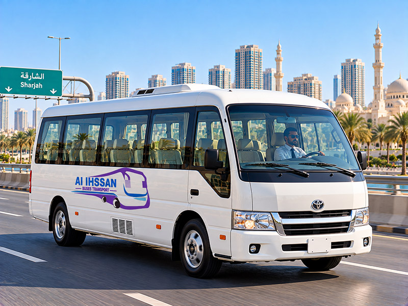 Bus rental in Sharjah