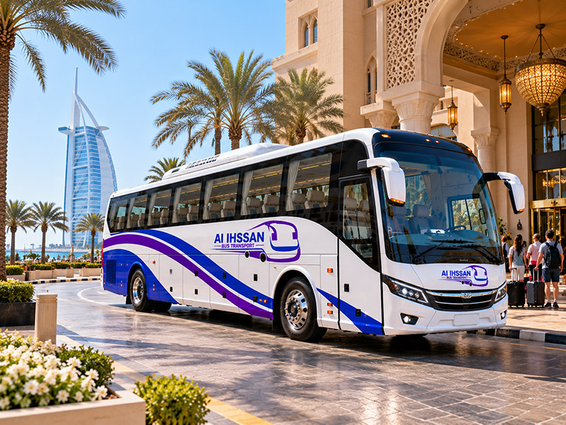 50 Seater Bus Rental Dubai - Group Transport