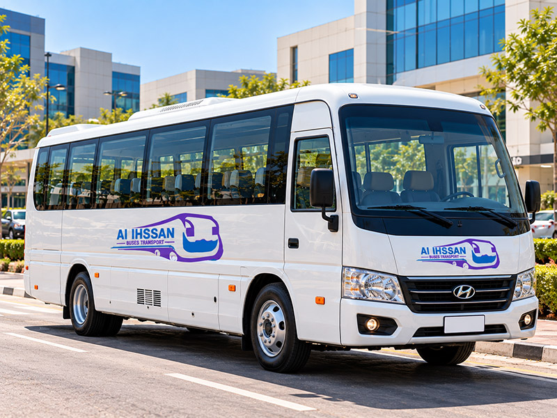 Hyundai 26 seater minibus for rent