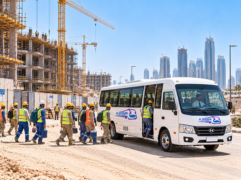 Hyundai 26 seater minibus for staff transport