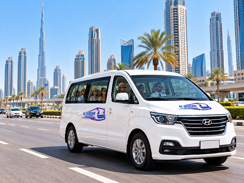 Hyundai H1 12 seater van in Dubai