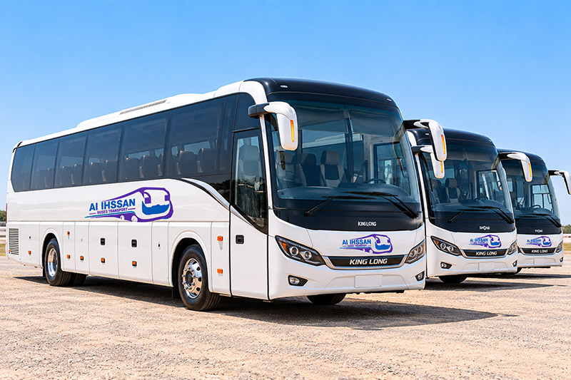 Kinglong 53 seater luxury buses