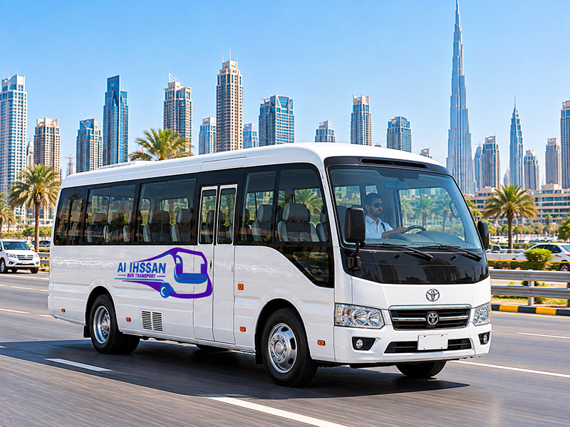 Hyundai style minibus available for group hire