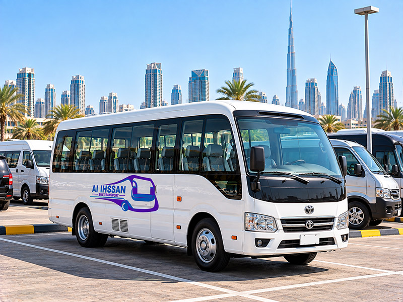 25 Seater Bus For Rent Dubai & Sharjah