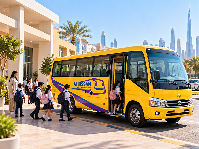 School Transport - Al Ihssan Transport UAE